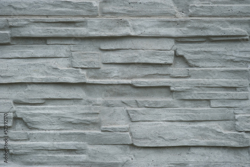 Gray brick wall