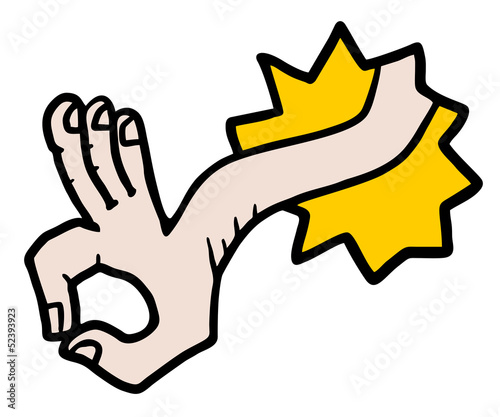 Ok hand