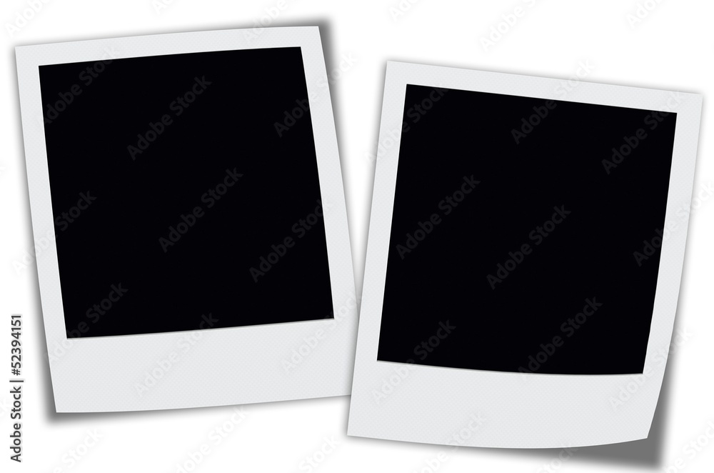 Empty photo polaroid Empty photo polaroid