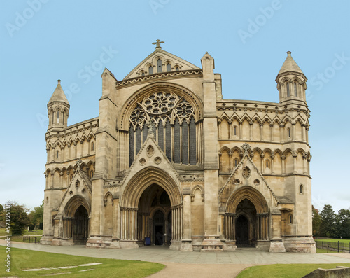 st albans cathedral hertfordshire england
