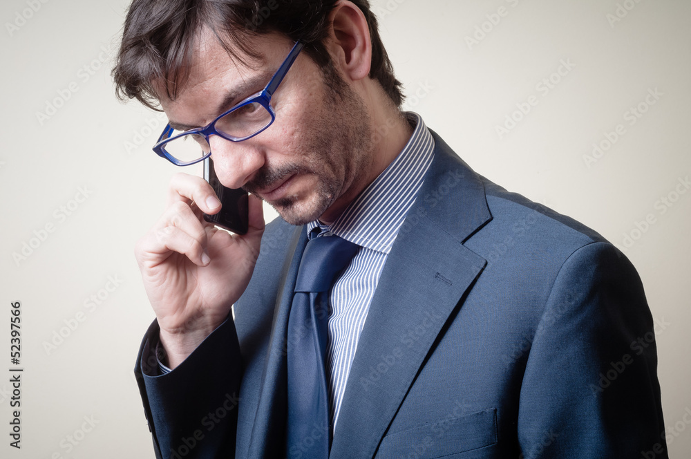 businessman on the phone businessman on the phone