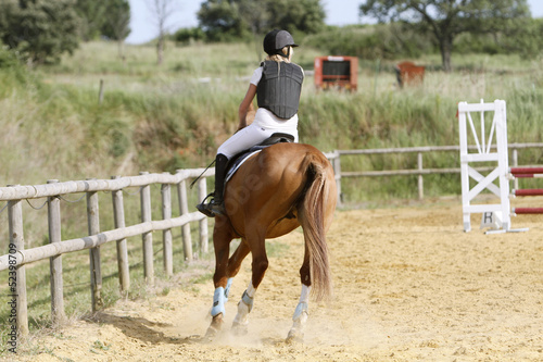 Equitation photo