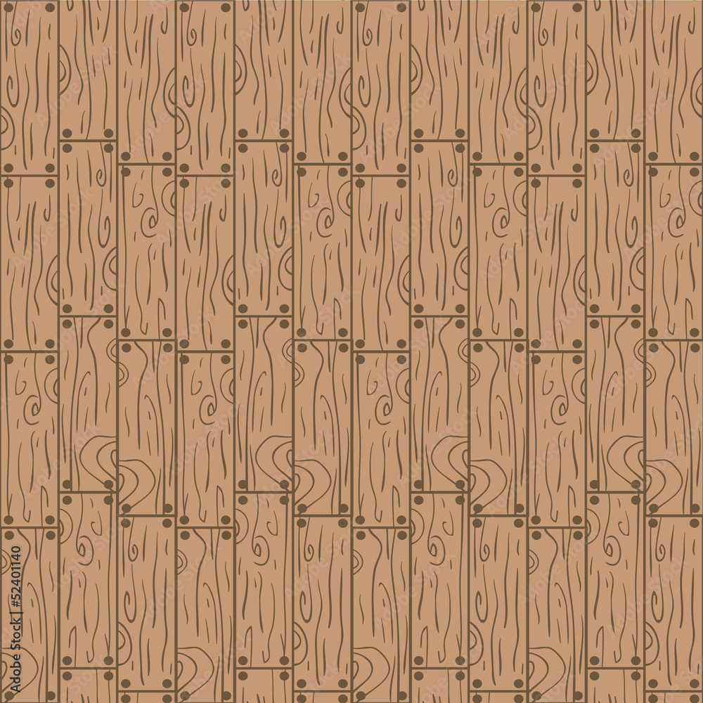 Fototapeta premium Seamless pattern with wooden planks