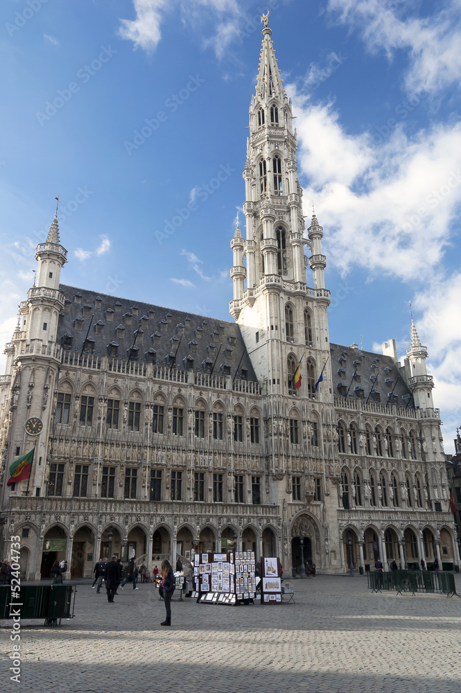 City hall in Brussel, Grand Place