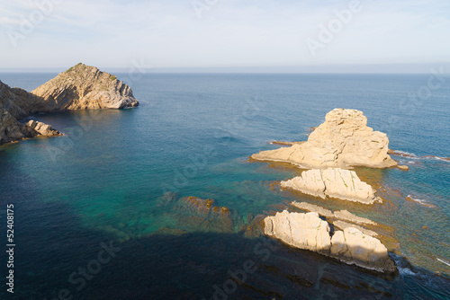 Rocky Javea coast photo