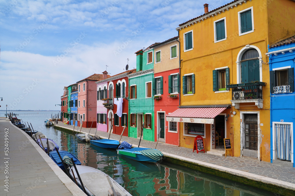 Burano, Venedig, Italien