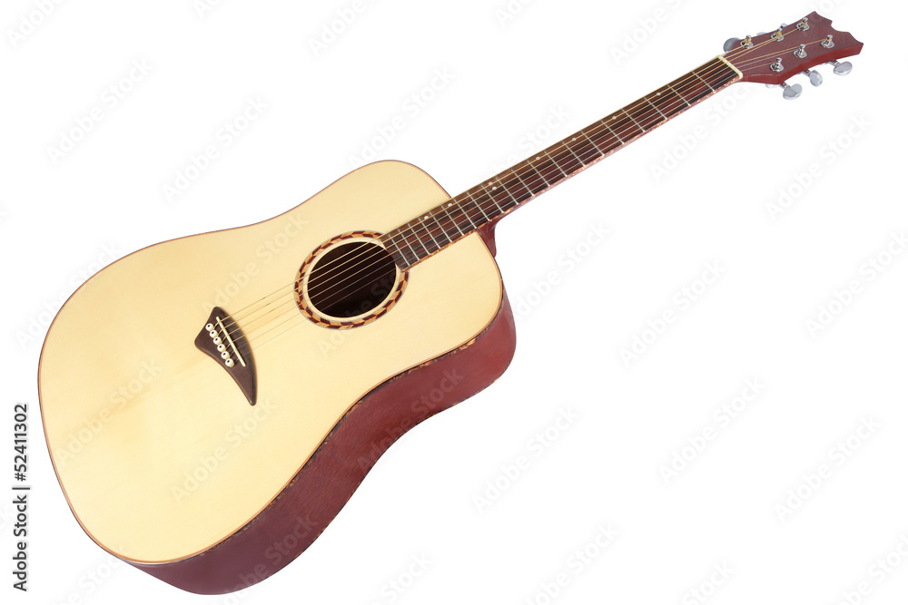 Fototapeta premium The image of a guitar