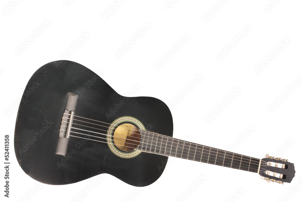 The image of a guitar