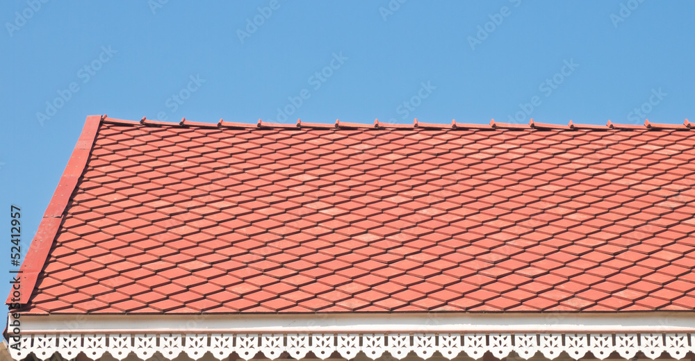 Thai house classic style roof tiles Thai house classic style roof tiles