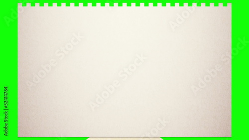 Envelope with mail. Alpha matte for paper added.