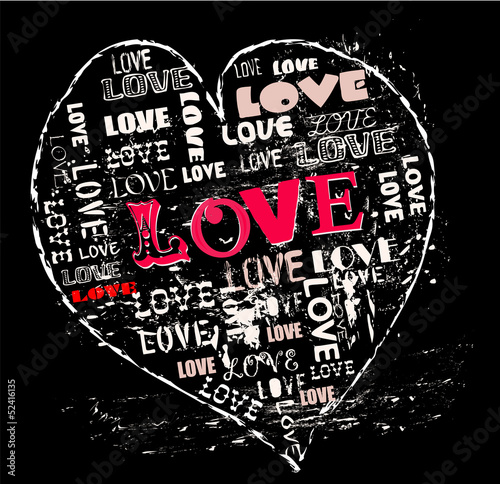 Love design, vector illustration