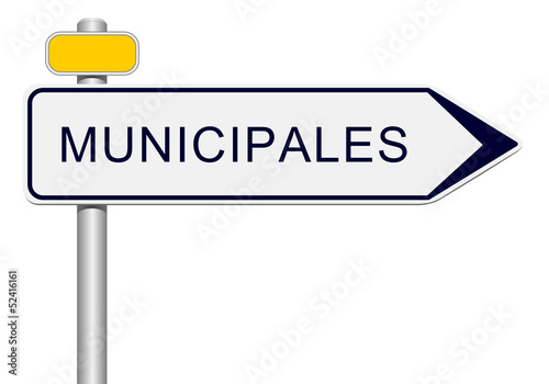 Panneau municipales