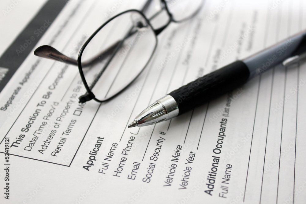 rental application rental application