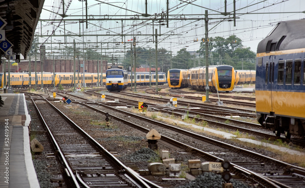 Obraz premium Railway station