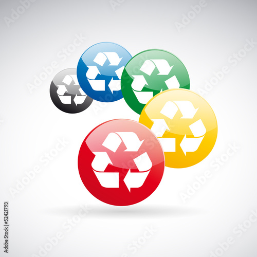 Vector recycle buttons