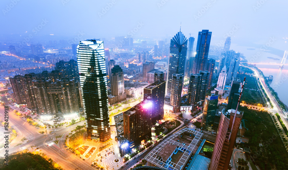 Obraz premium City night scene