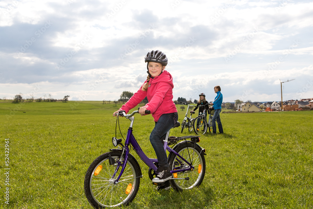 cycling family