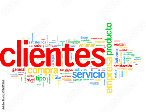 Clientes (tag cloud)