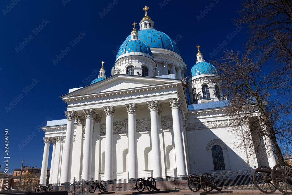 Trinity Izmailovo Cathedral, St. Petersburg, Russia