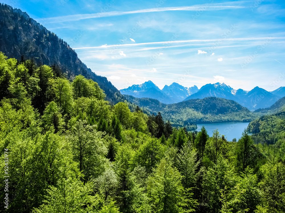 Bavarian landscape Bavarian landscape
