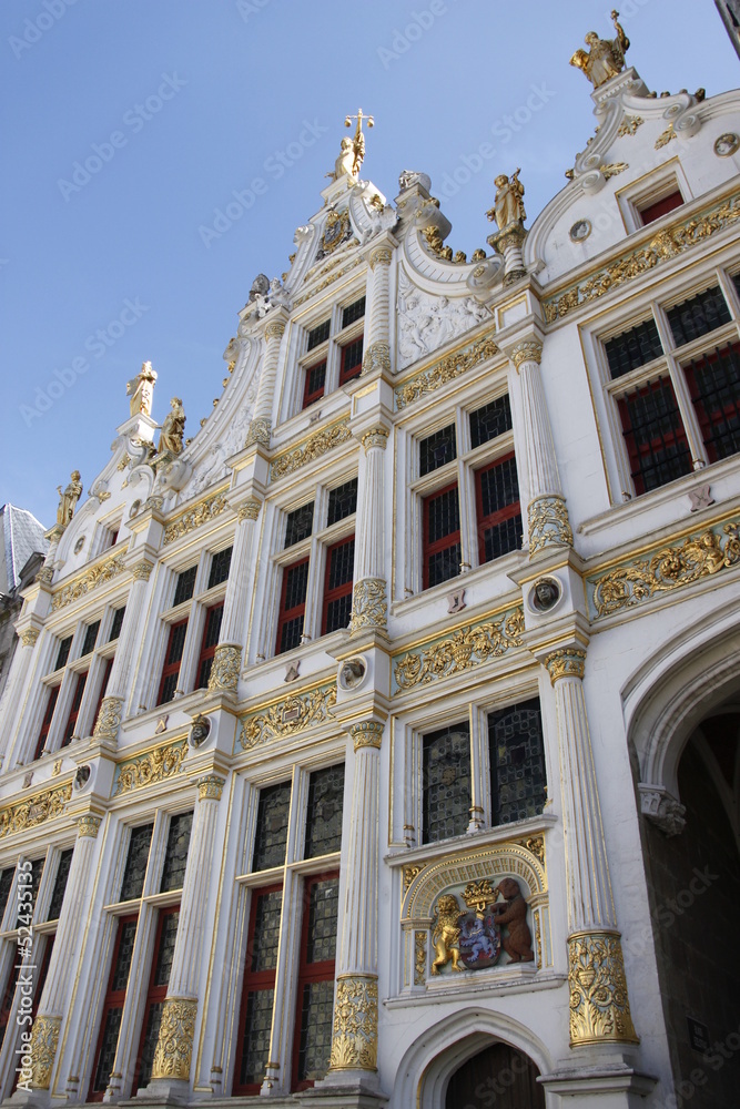 Palais à Bruges, Belgique