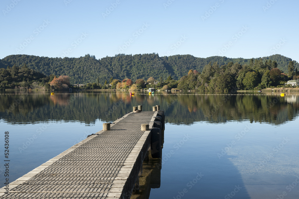 Scenic beauty of calm remote lake. Scenic beauty of calm remote lake.