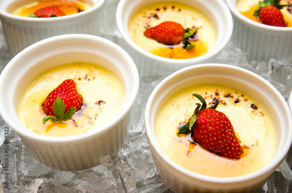 Strawberry Pudding Strawberry Pudding