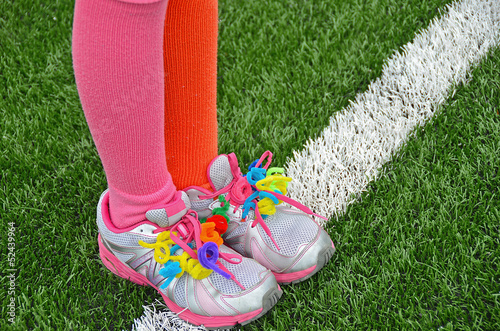 Εκτύπωση καμβά pipe cleaners on sports shoe