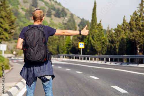 Фотография Hitchhiking travel