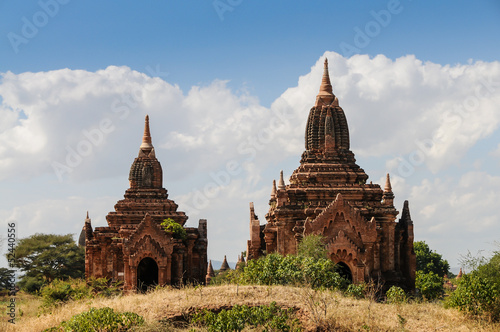 Two Temples in Bagan Complex