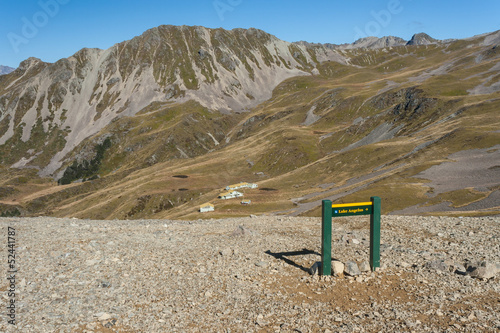 board with directions in Nelson Lakes National Park photo