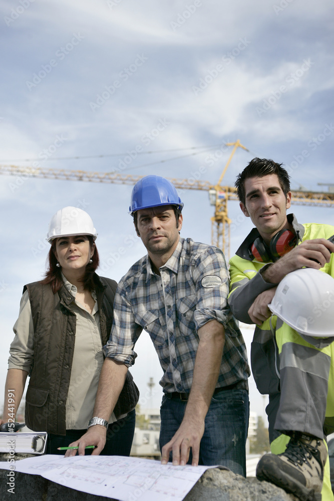 Construction colleagues Construction colleagues