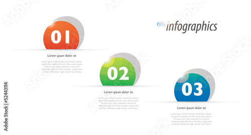 Infographic options vector