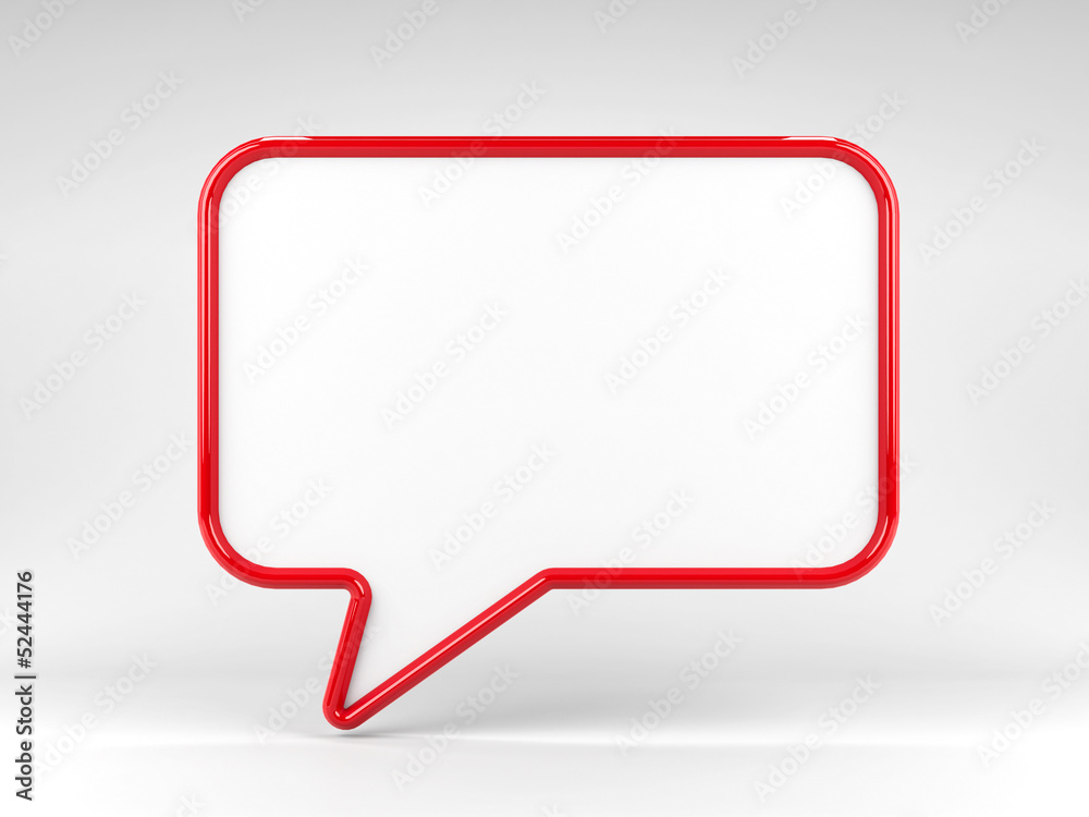 Speech bubble blank Speech bubble blank
