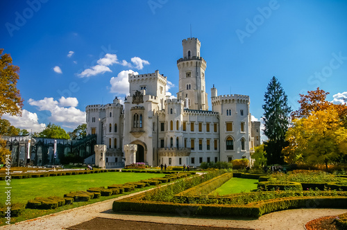 Hluboka Castle in Czech Republic
