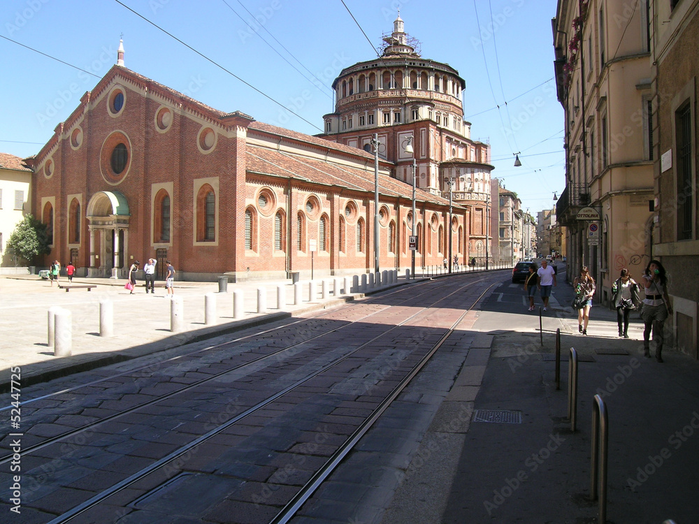 Chiesa di Santa Maria delle Grazie a Milano nel 2011.