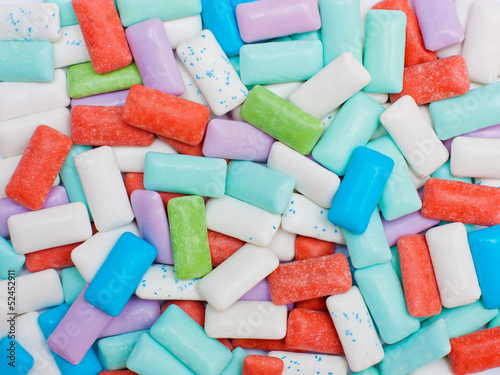 Sugarfree chewing gum photo