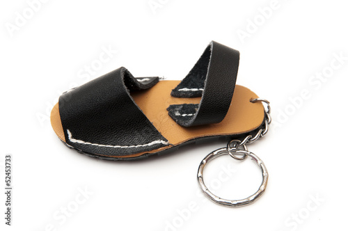keychain with slipper