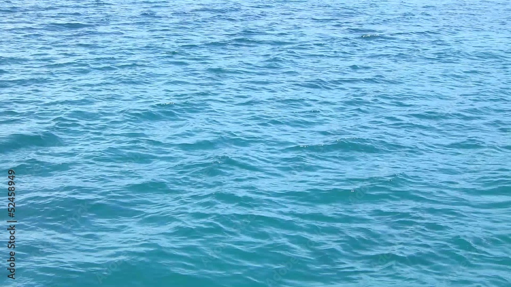 Blaues Wasser am Meer Blaues Wasser am Meer
