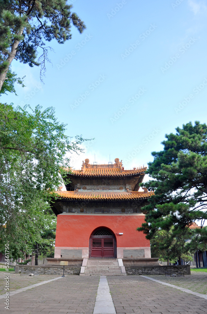 Tablet Pavilion of Fuling Tomb of Qing Dynasty, Shenyang