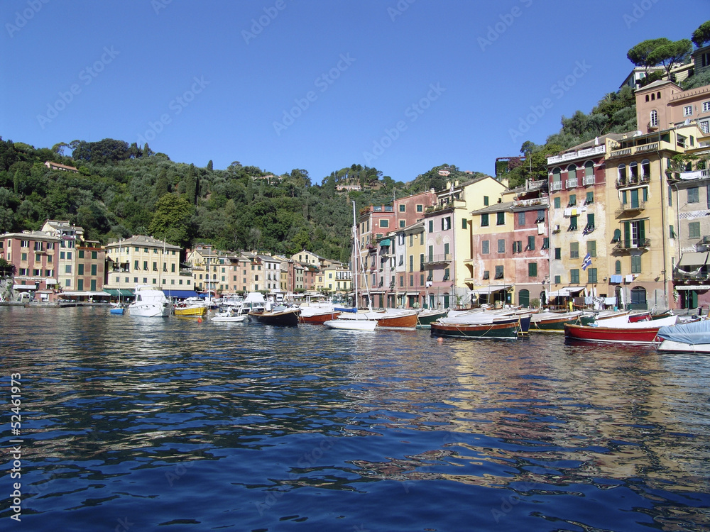 The famous Portofino village