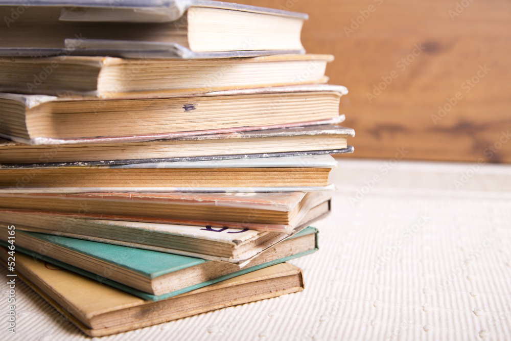 Obraz premium A stack of books