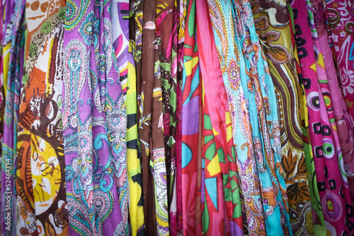 Close up hang shirts and cloths © hin255