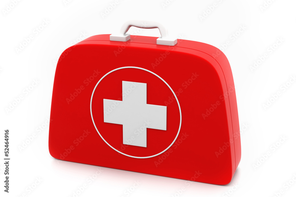 First aid kit. First aid kit.