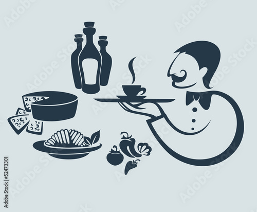 vector collection of traditional italian food