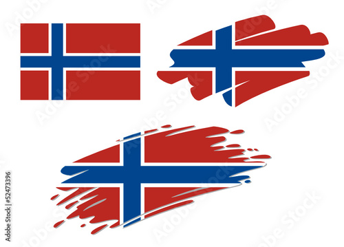 Brush Flags Norway