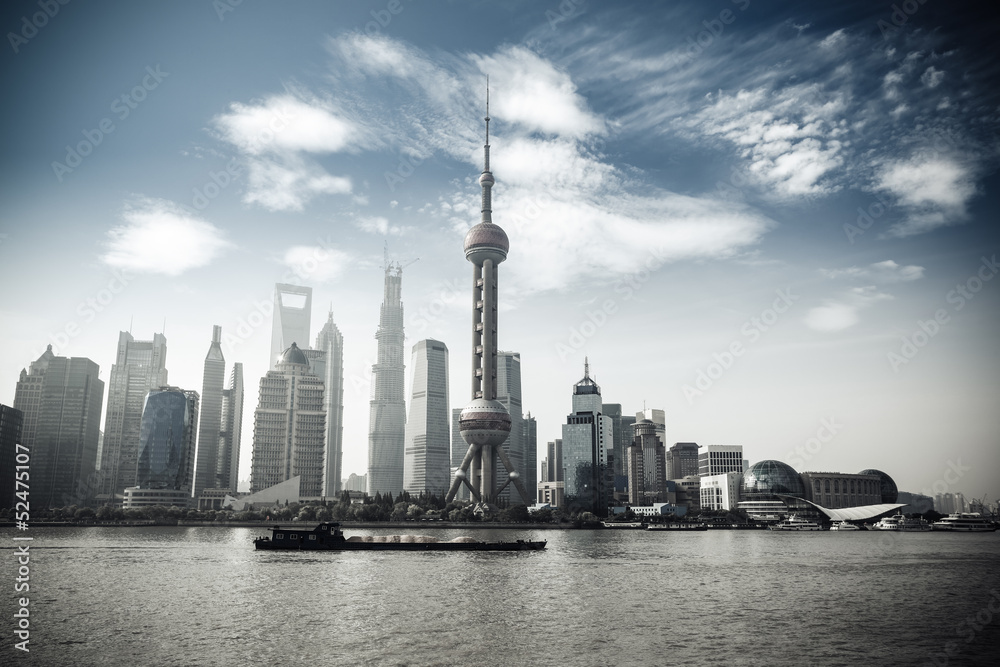 Fototapeta premium shanghai skyline