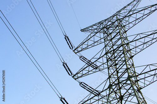 High voltage lines