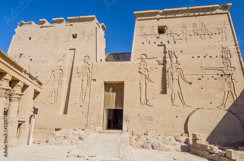 First Pylon of Philae Temple of Isis, Egypt