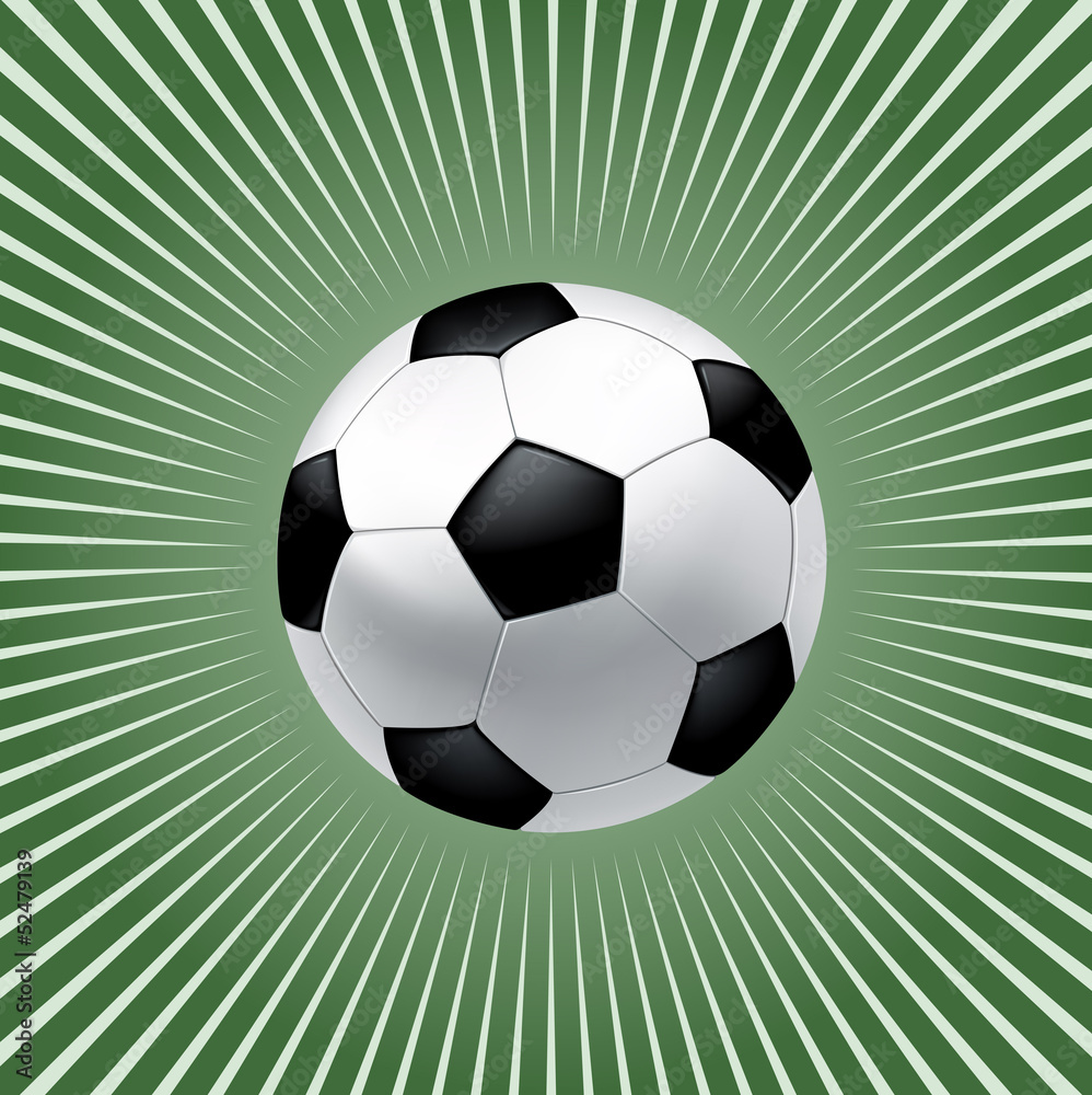 Obraz premium soccer ball backround
